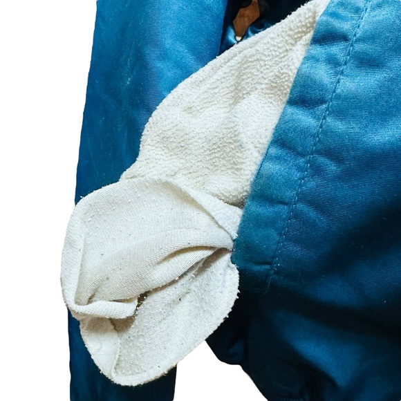 Vintage‘91 NFL New England Patriots Satin Bomber Jacket by ChalkLine, size:Large - Picture 4 of 14